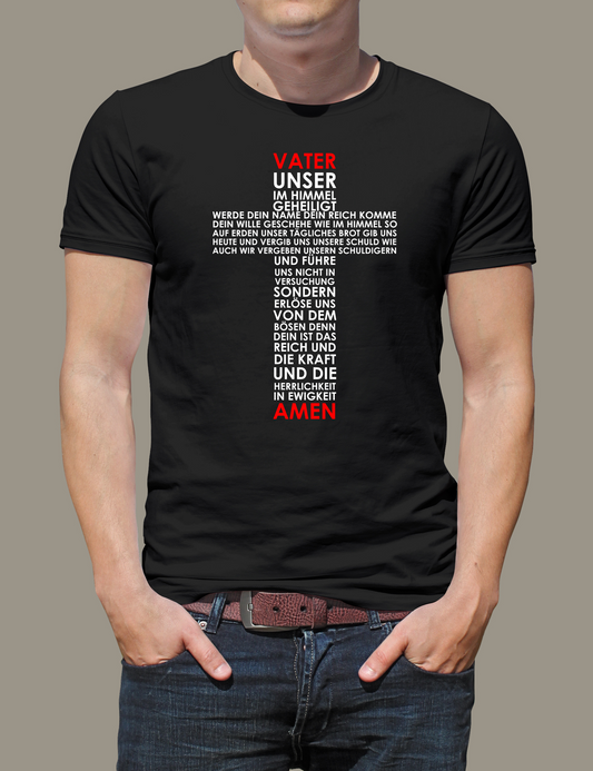 Unisex T-Shirt Jesus is King Vater unser Gott Heiliger Geist Beten Pray bibel Pfingsten_002A