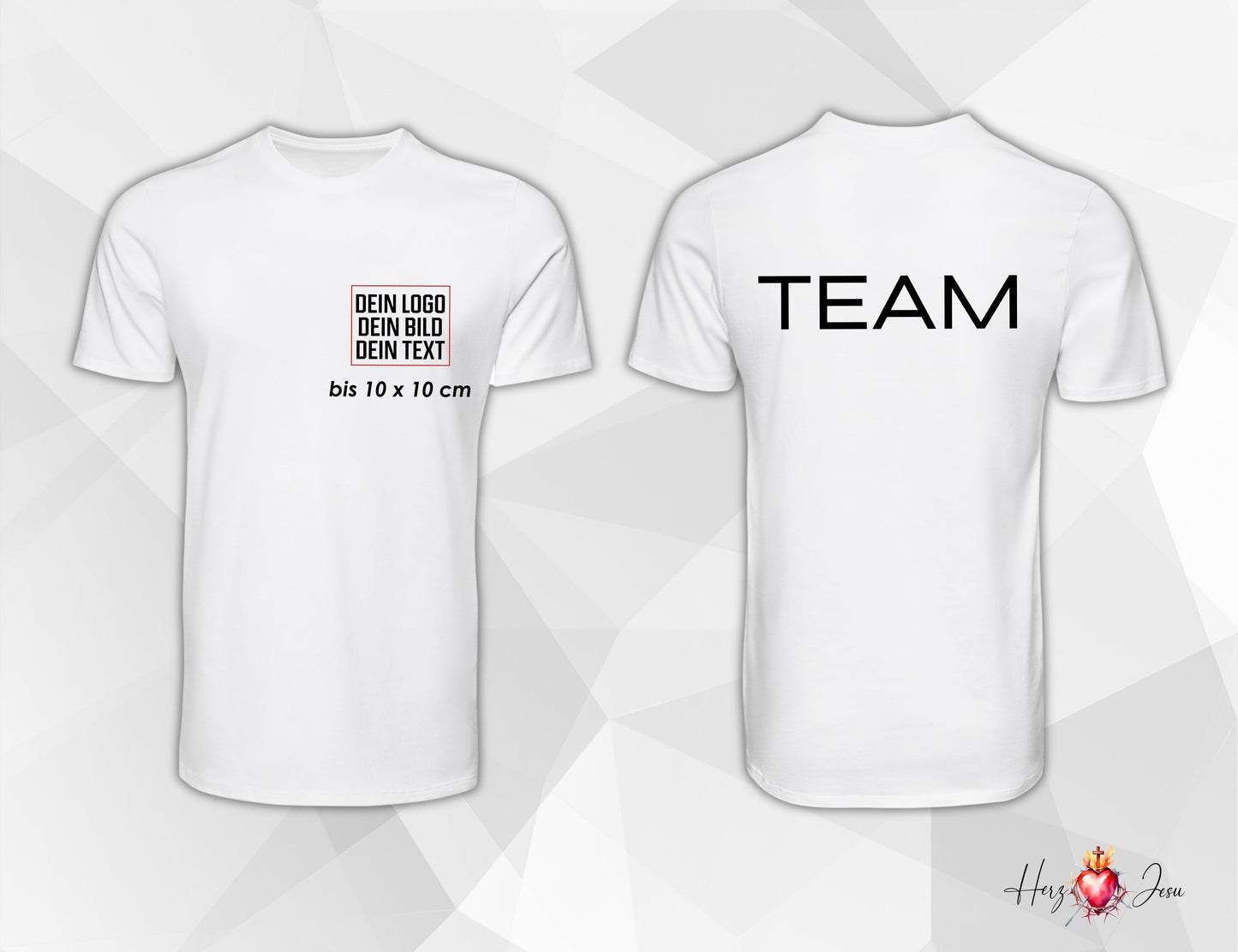Unisex T-Shirt personalisierbar | Logo & Werbeartikel