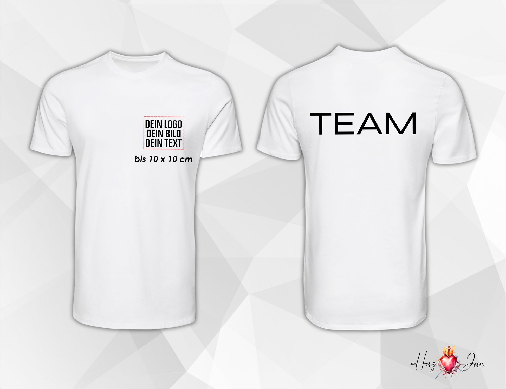 Unisex T-Shirt personalisierbar | Logo & Werbeartikel