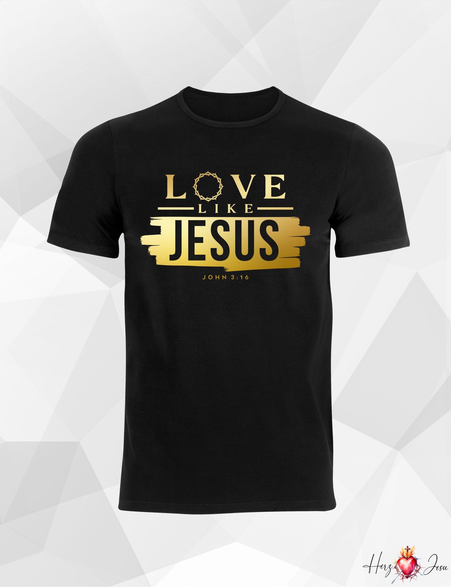 Unisex T-Shirt Jesus is King Vater unser Gott Heiliger Geist Beten Pray bibel Pfingsten_006A