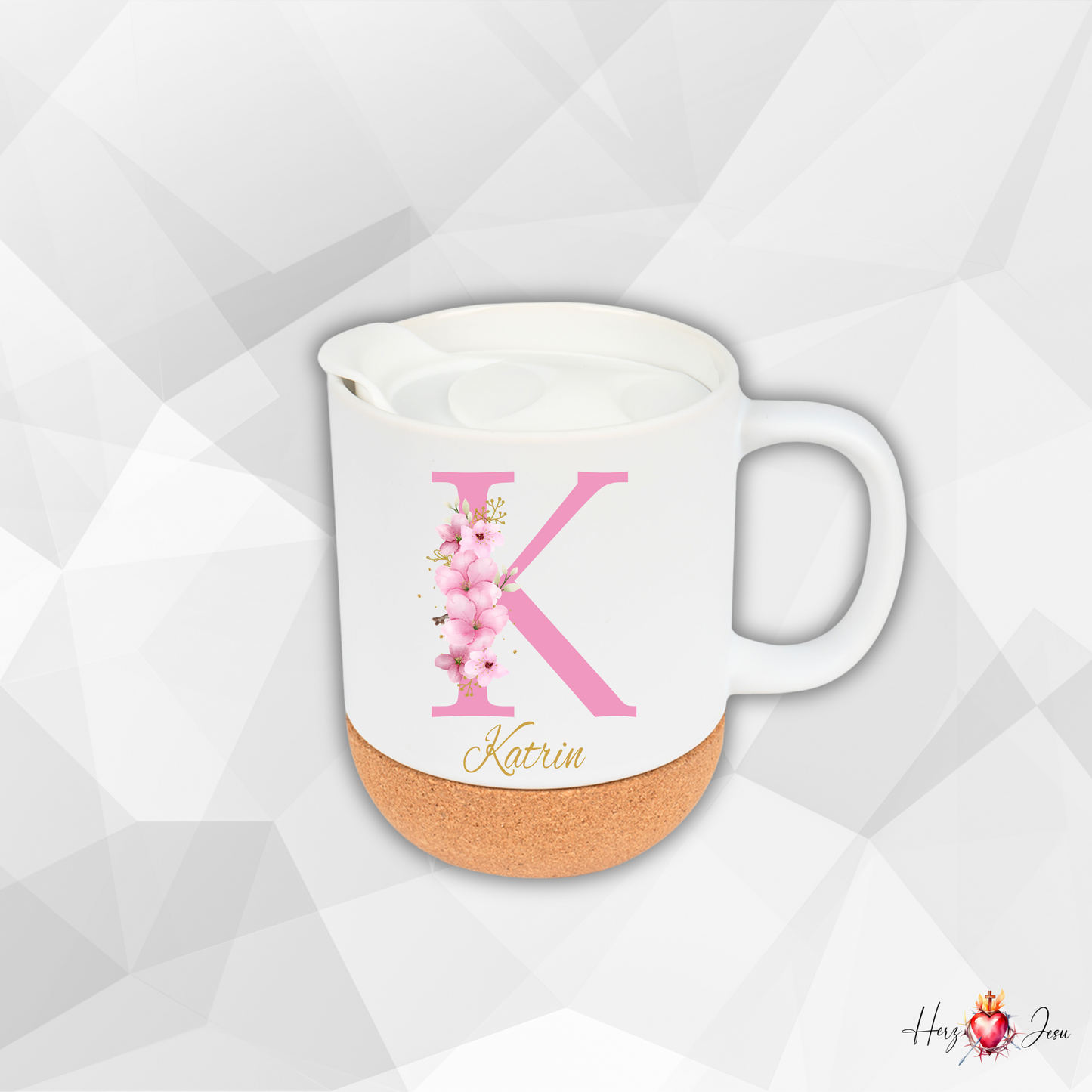 Personalisierte Keramik Tasse mit Namen | Individuelle Geschenkidee