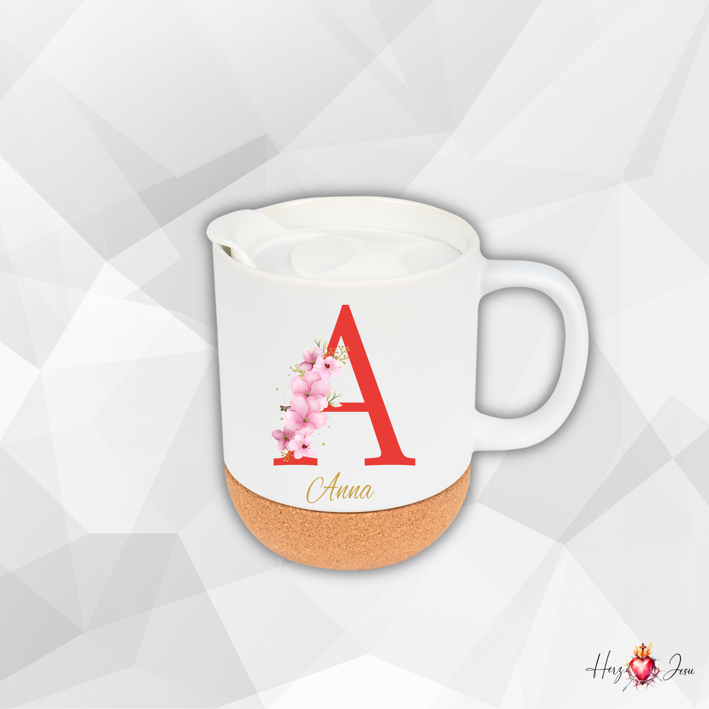 Personalisierte Keramik Tasse mit Namen | Individuelle Geschenkidee