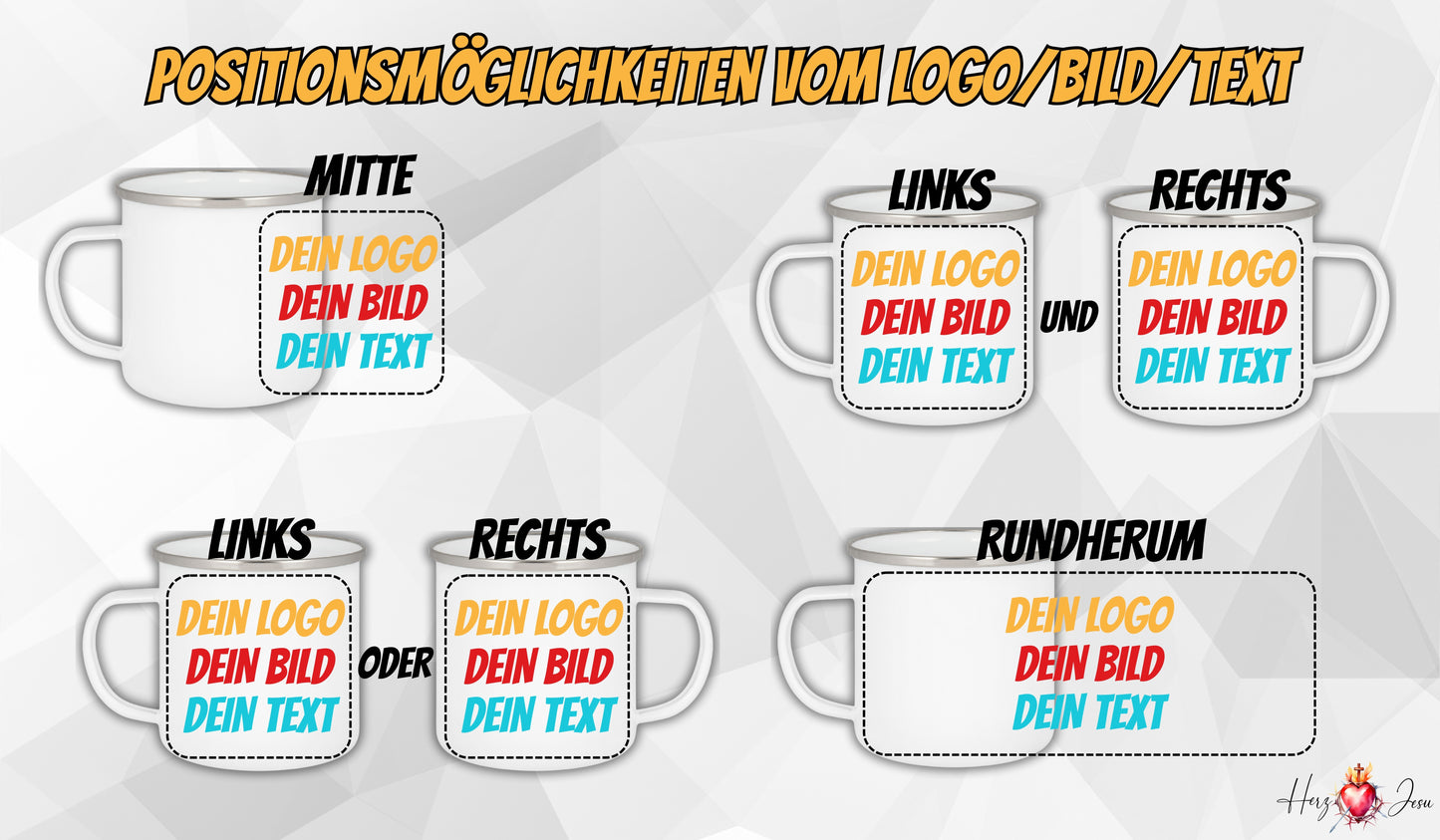 Personalisierte Fototasse Logo Werbeartikel Emaillietasse Edelstahl Fotogeschenke_0013H