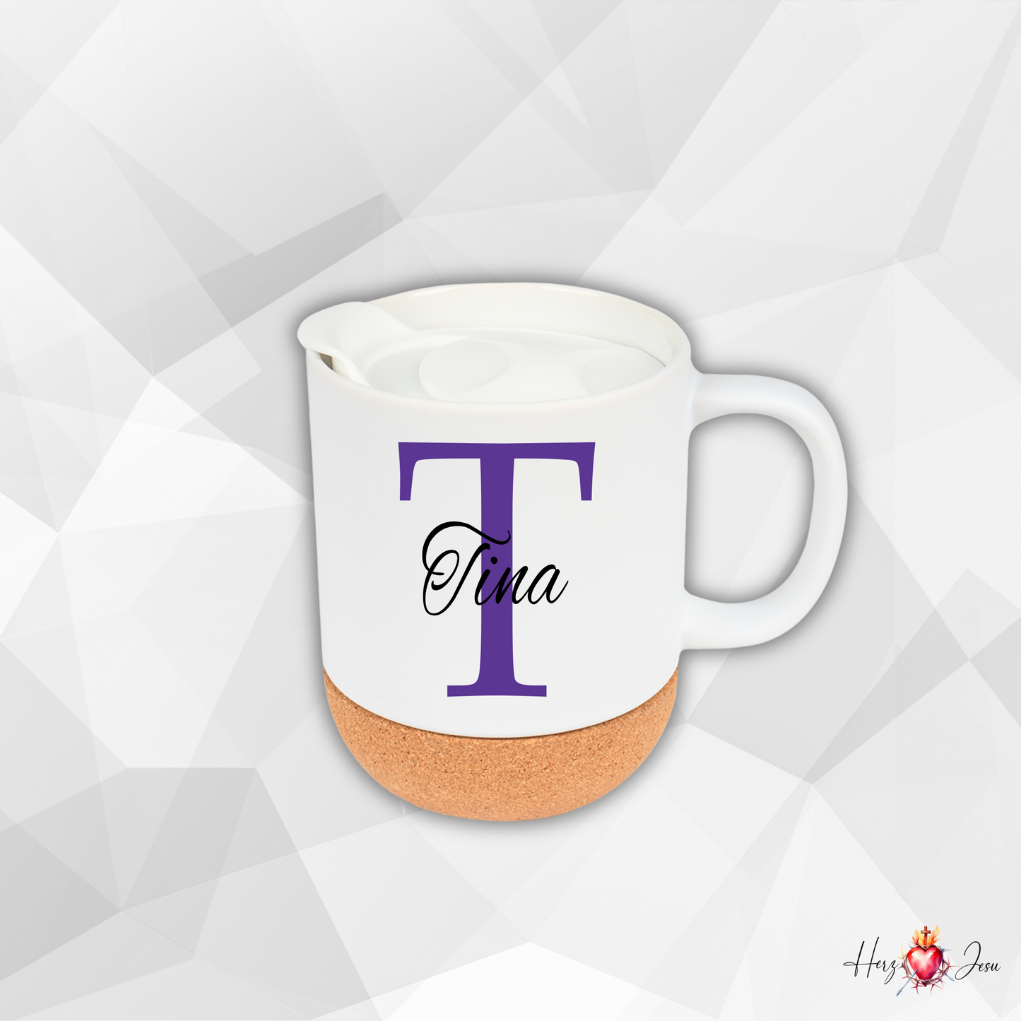 Personalisierte Keramik Tasse mit deinem Namen | Individuell bedruckt