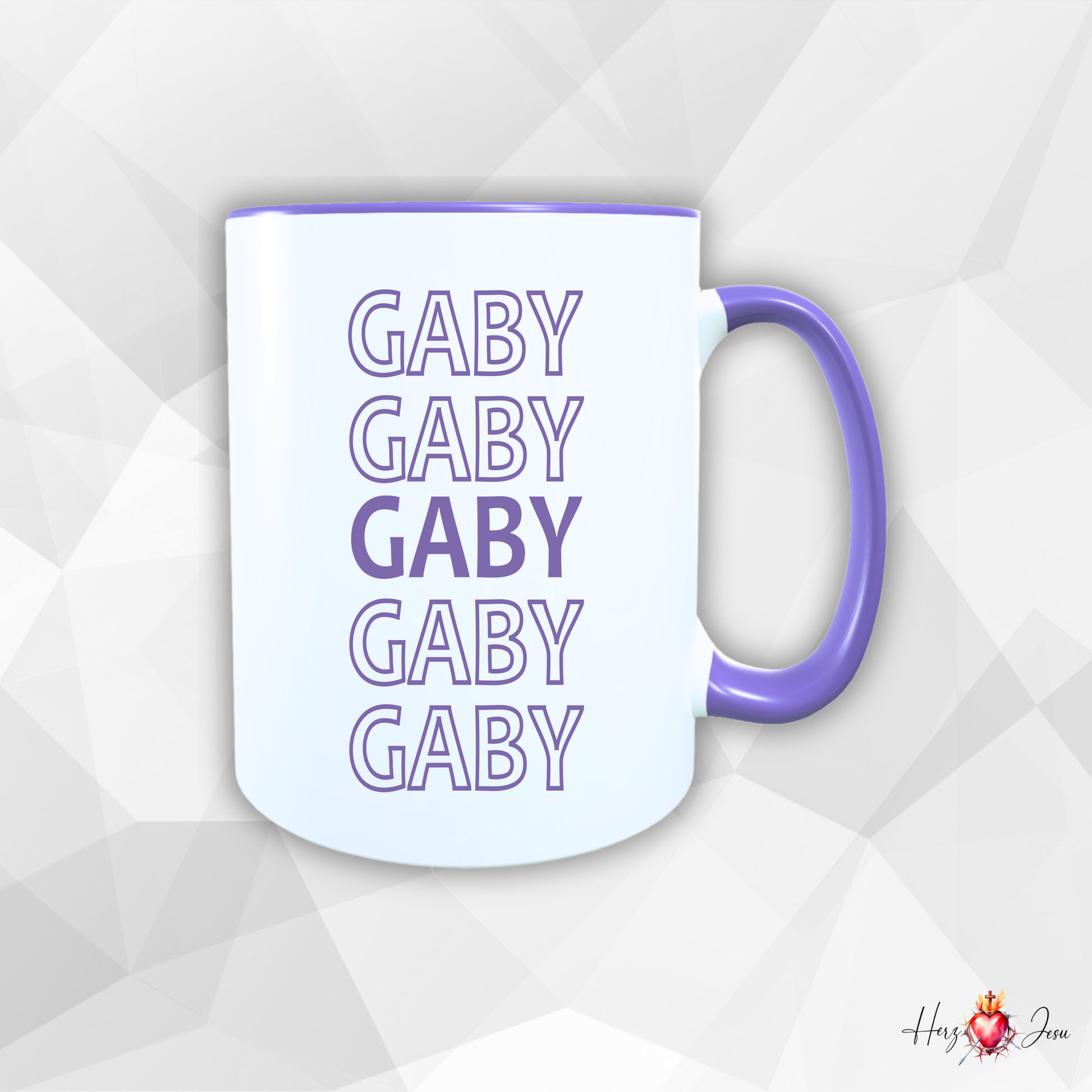 Personalisierte Keramik Tasse | Tasse mit Namen