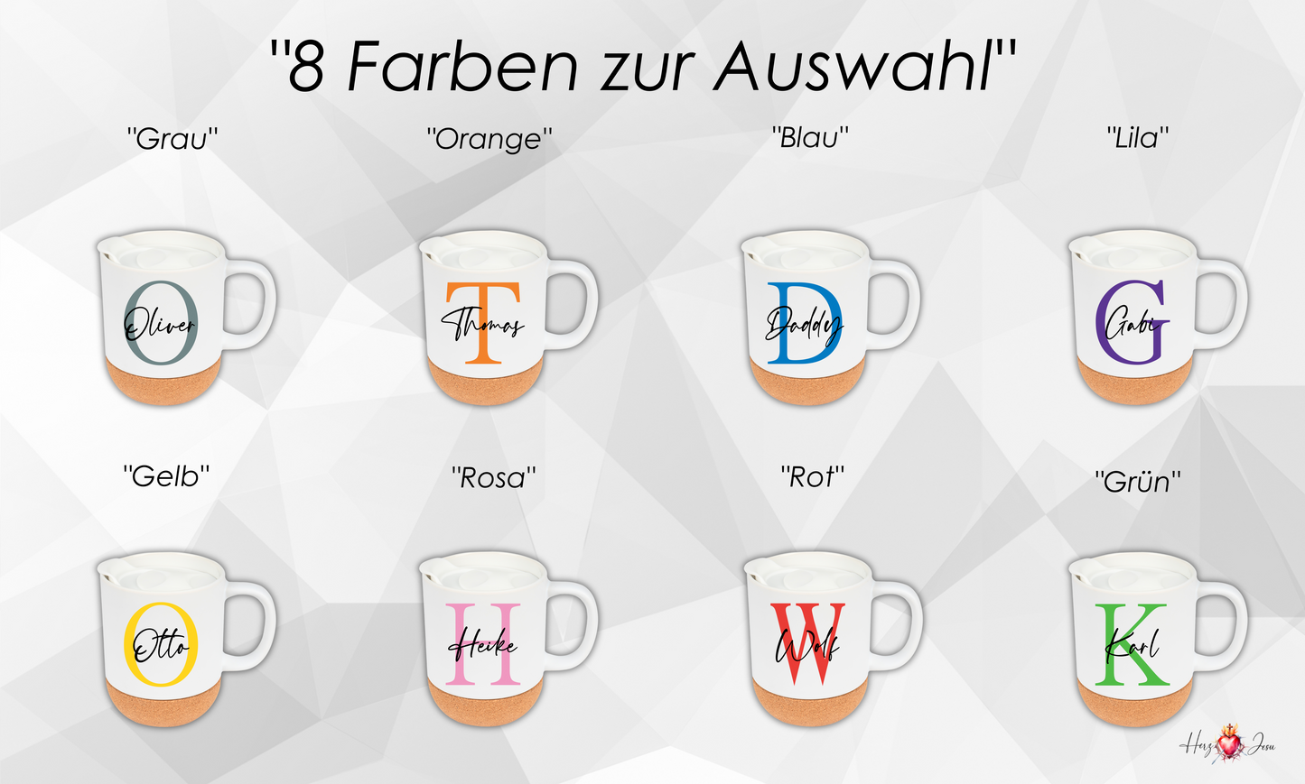 Personalisierte Keramik Tasse mit deinem Namen_0045T