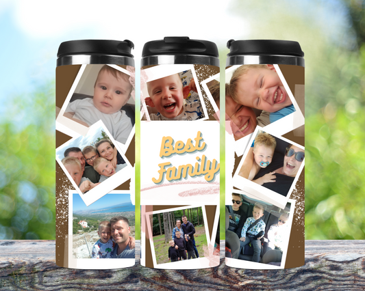 Personalisierter Kaffeebecher mit Namen | Thermobecher Fotobecher