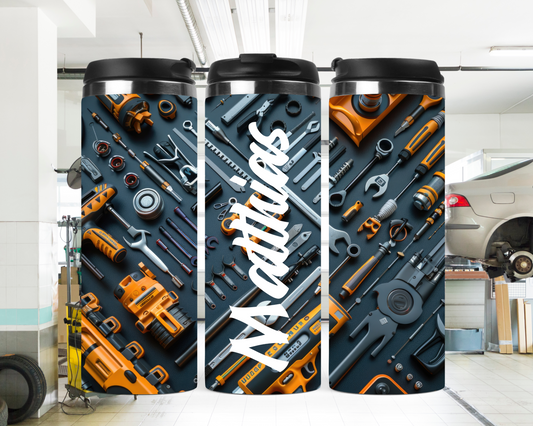 Personalisierter Kaffeebecher mit Namen | Thermobecher Mechaniker