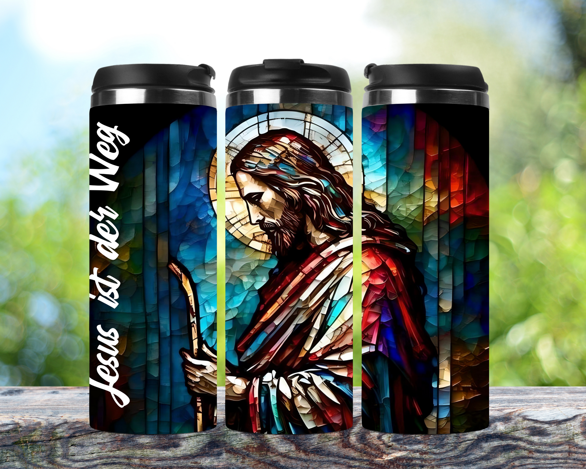 Kaffeebecher Thermobecher Jesus Gott Glaube Kirche | Christlicher Becher