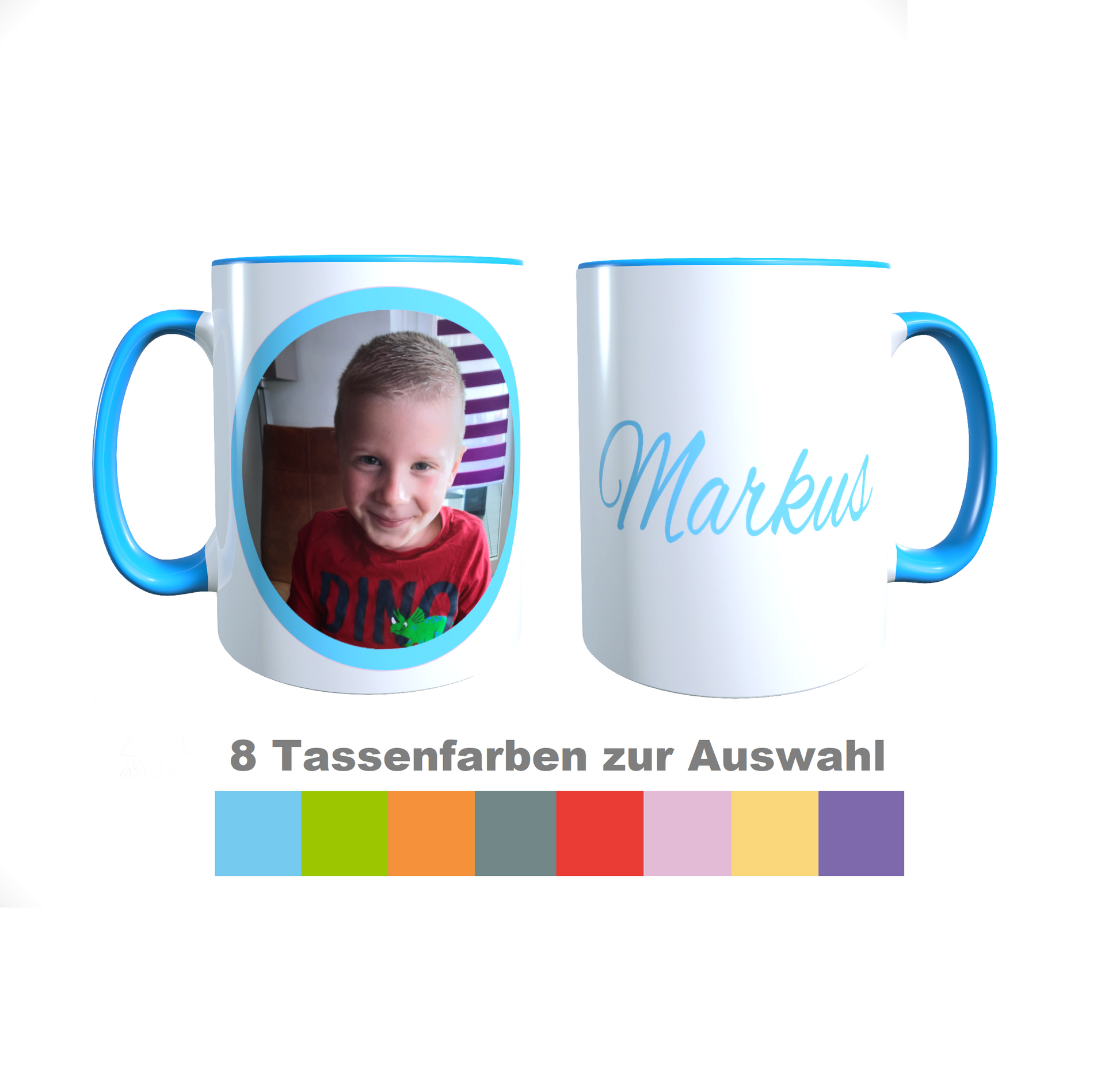 Tasse personalisiert mit Bild | Kaffee Geschenkidee