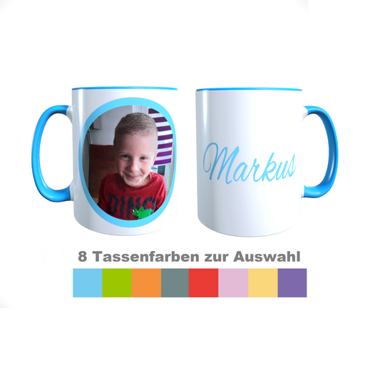 Tasse personalisiert mit Bild | Kaffee Geschenkidee