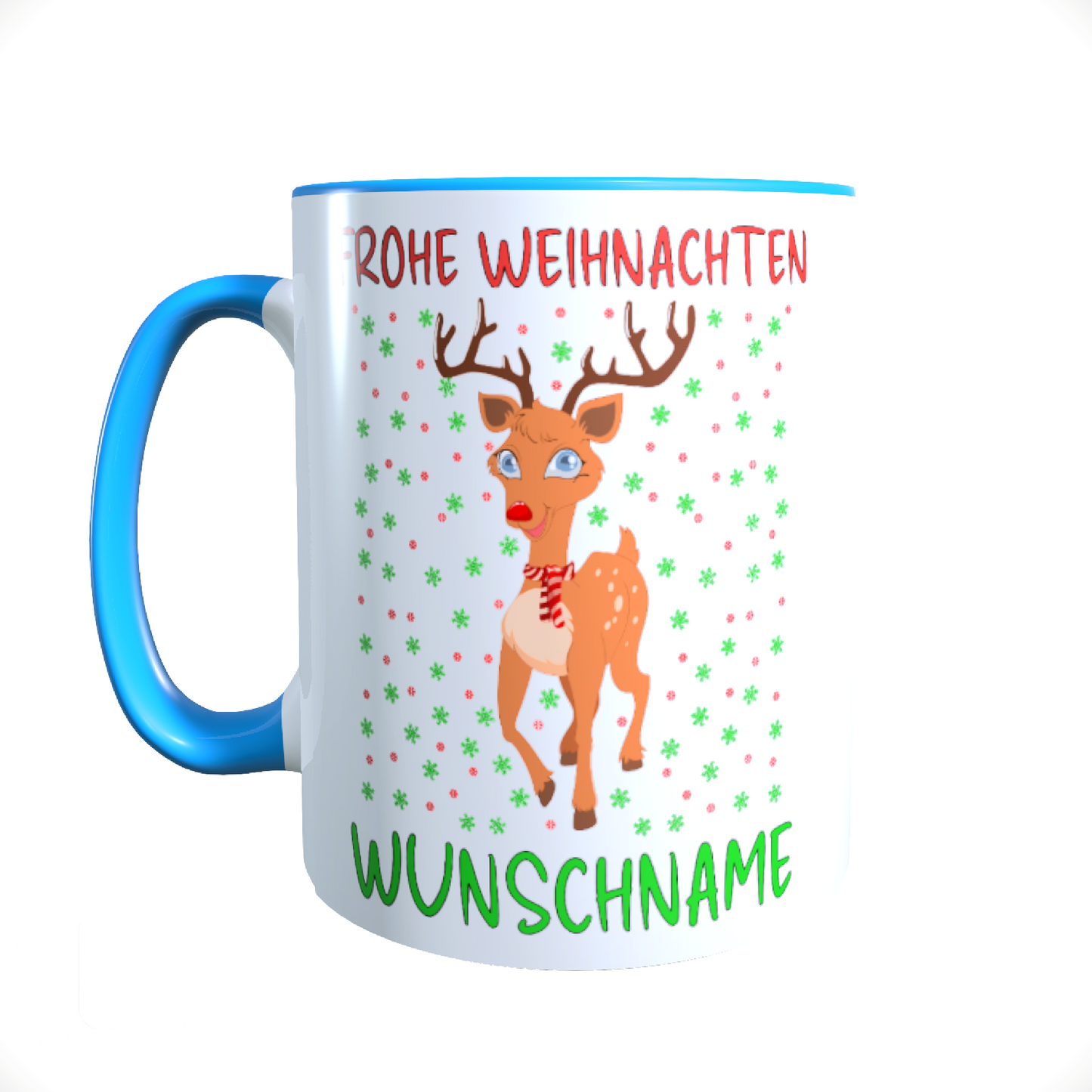 Personalisierte Keramik-Tasse | Weihnachtsgeschenk mit Namen