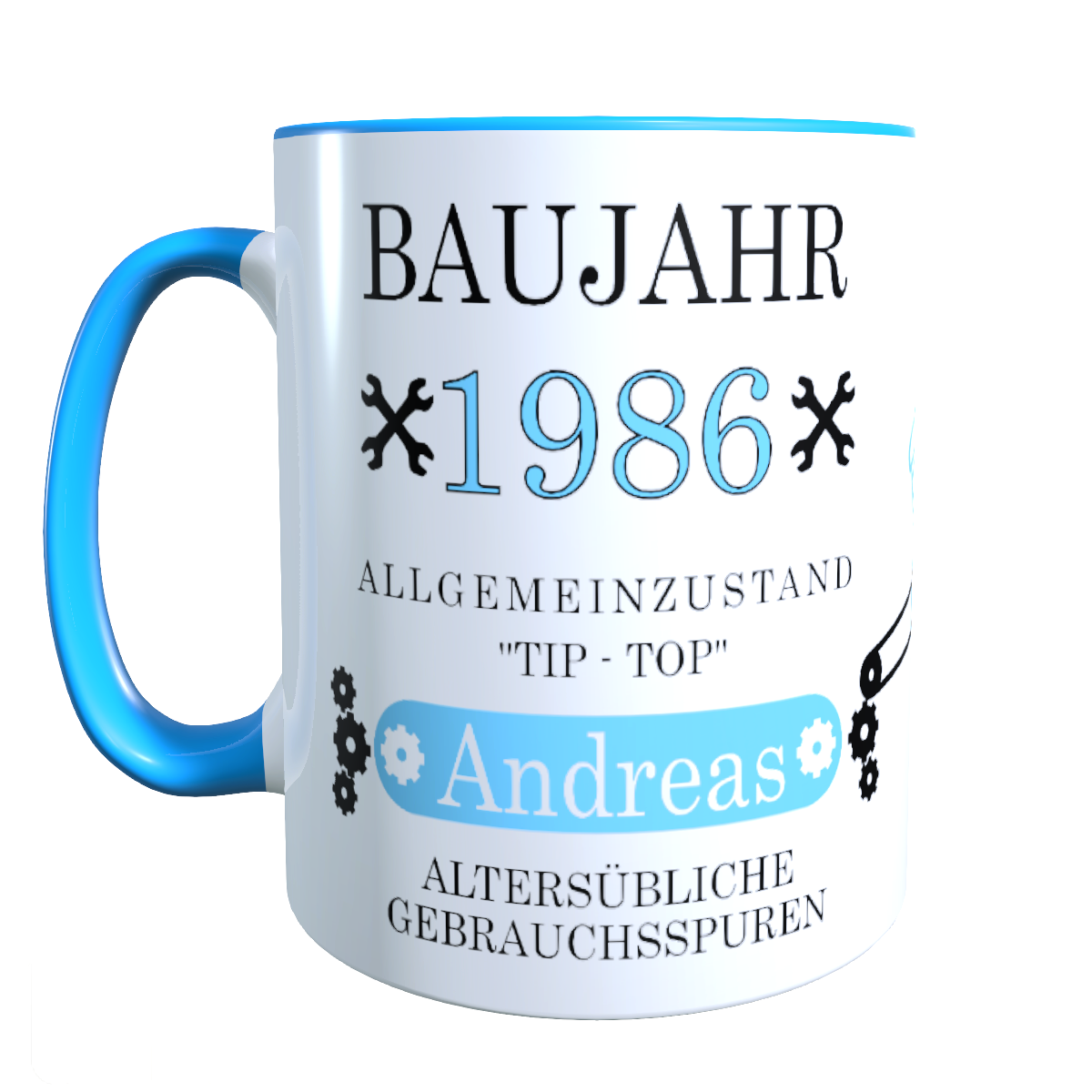 Personalisierte Keramik Tasse mit deinem Namen_0021T