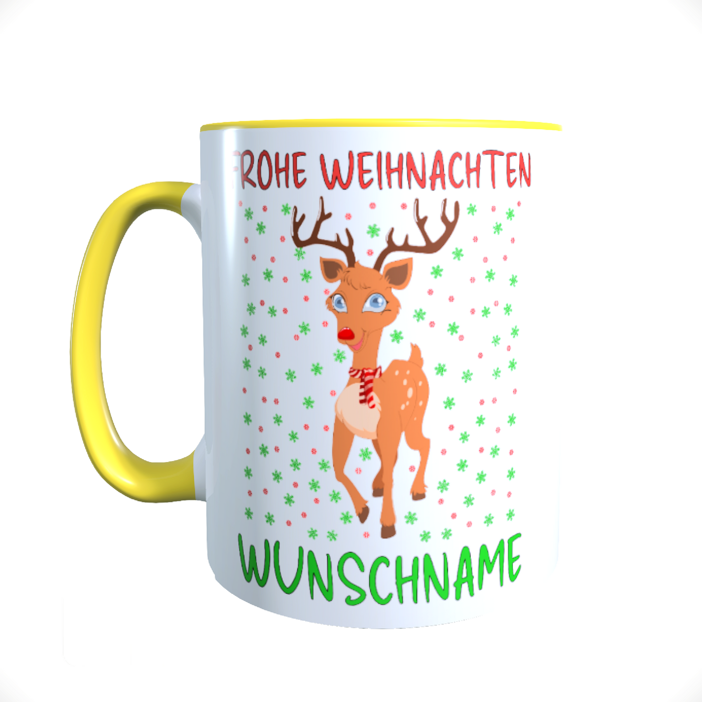Personalisierte Keramik-Tasse | Weihnachtsgeschenk mit Namen