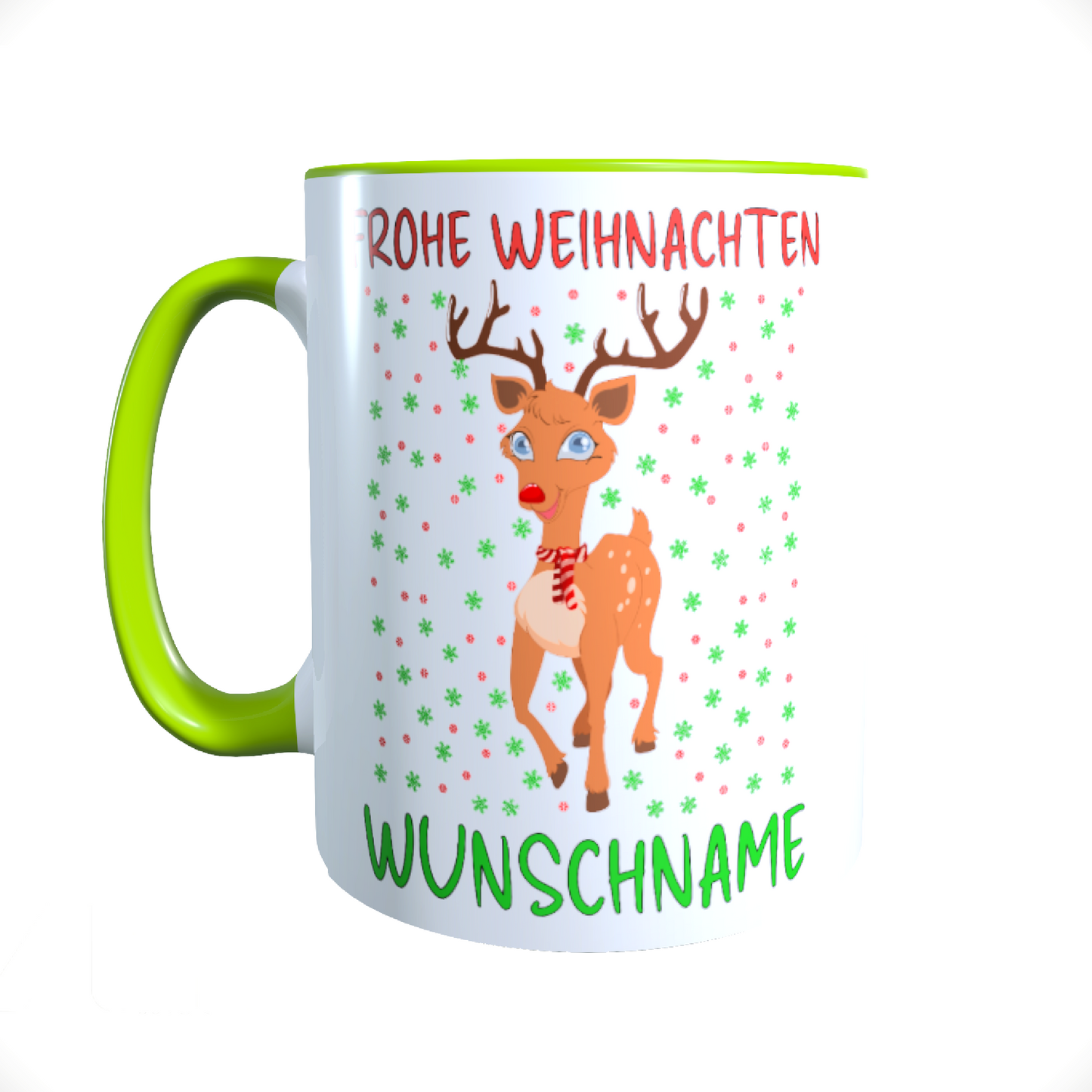 Personalisierte Keramik-Tasse | Weihnachtsgeschenk mit Namen