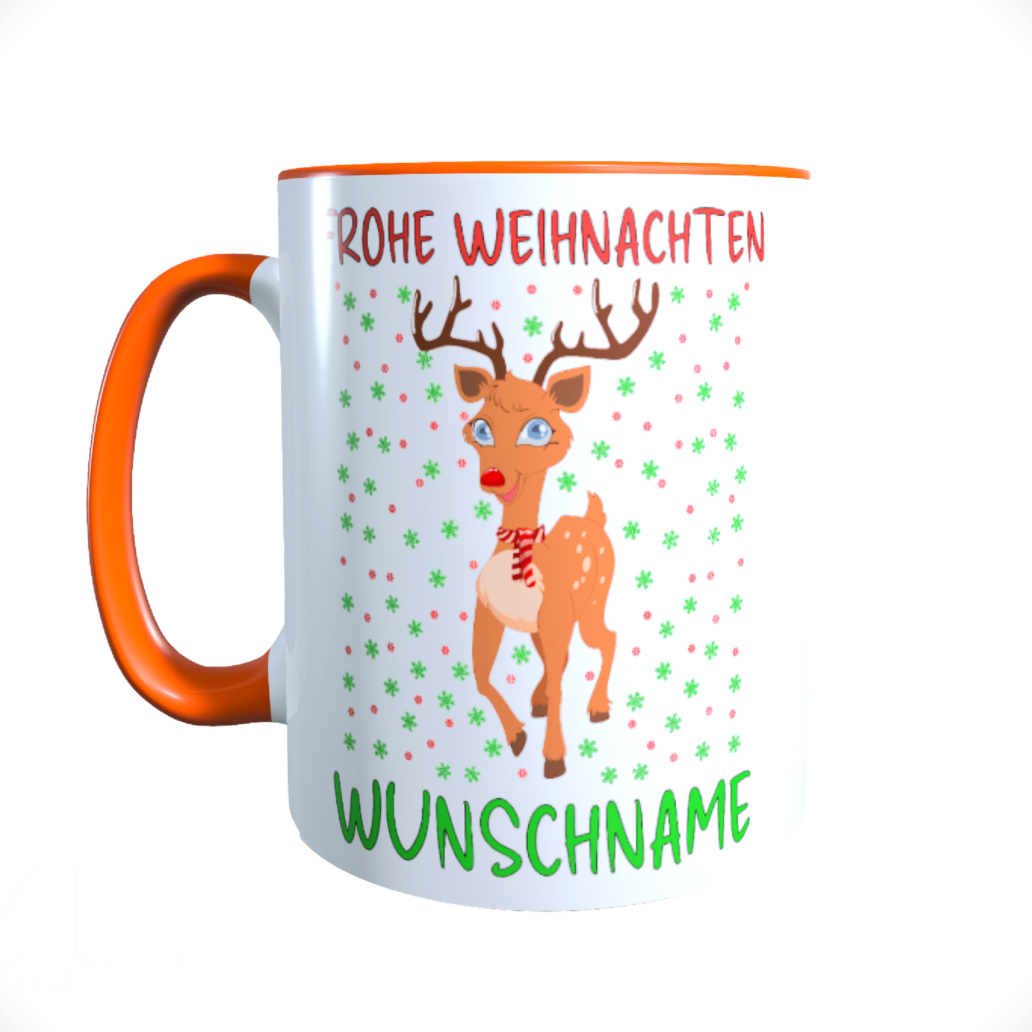 Personalisierte Keramik-Tasse | Weihnachtsgeschenk mit Namen