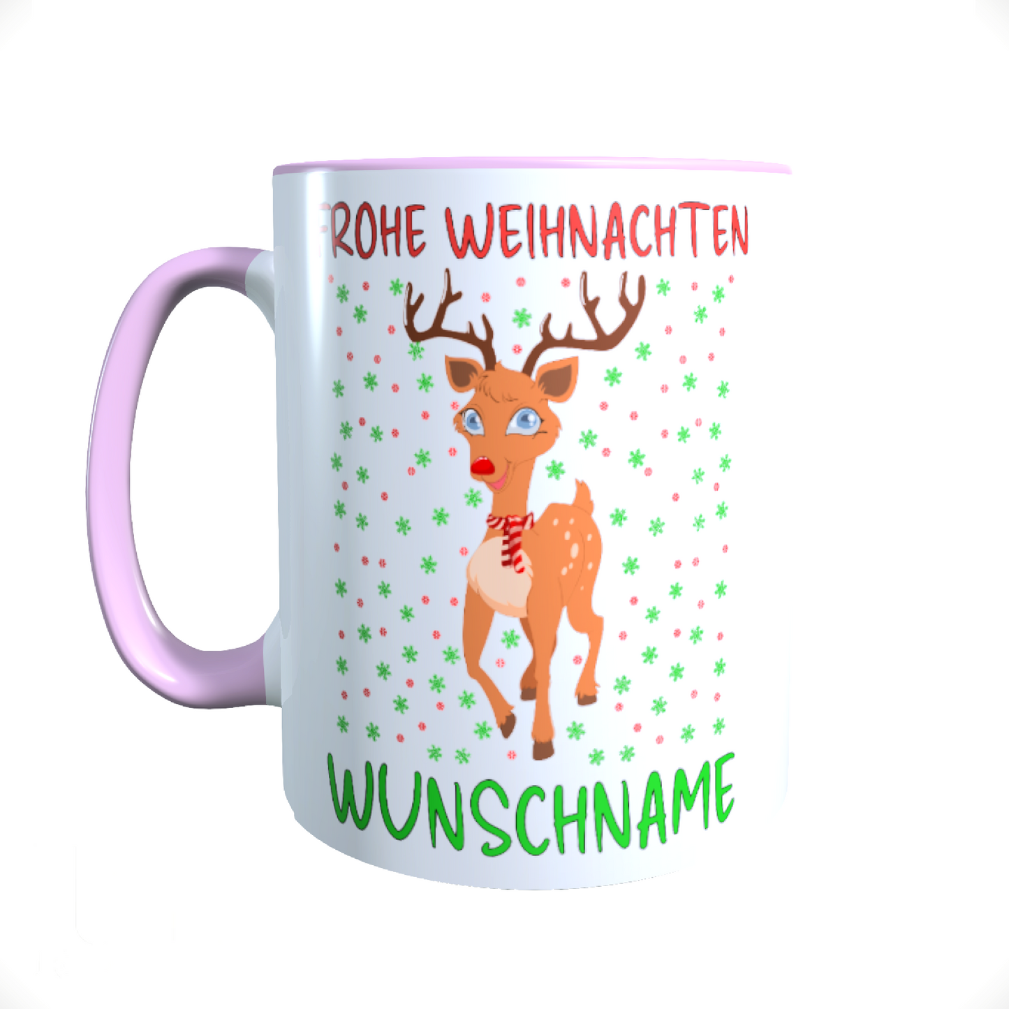 Personalisierte Keramik-Tasse | Weihnachtsgeschenk mit Namen