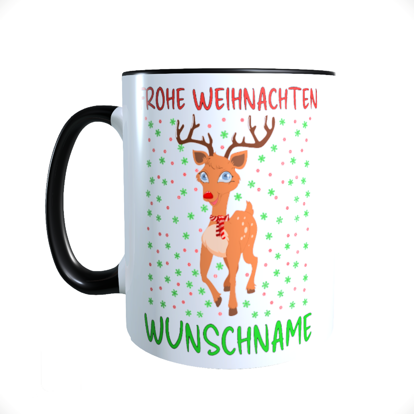 Personalisierte Keramik-Tasse | Weihnachtsgeschenk mit Namen