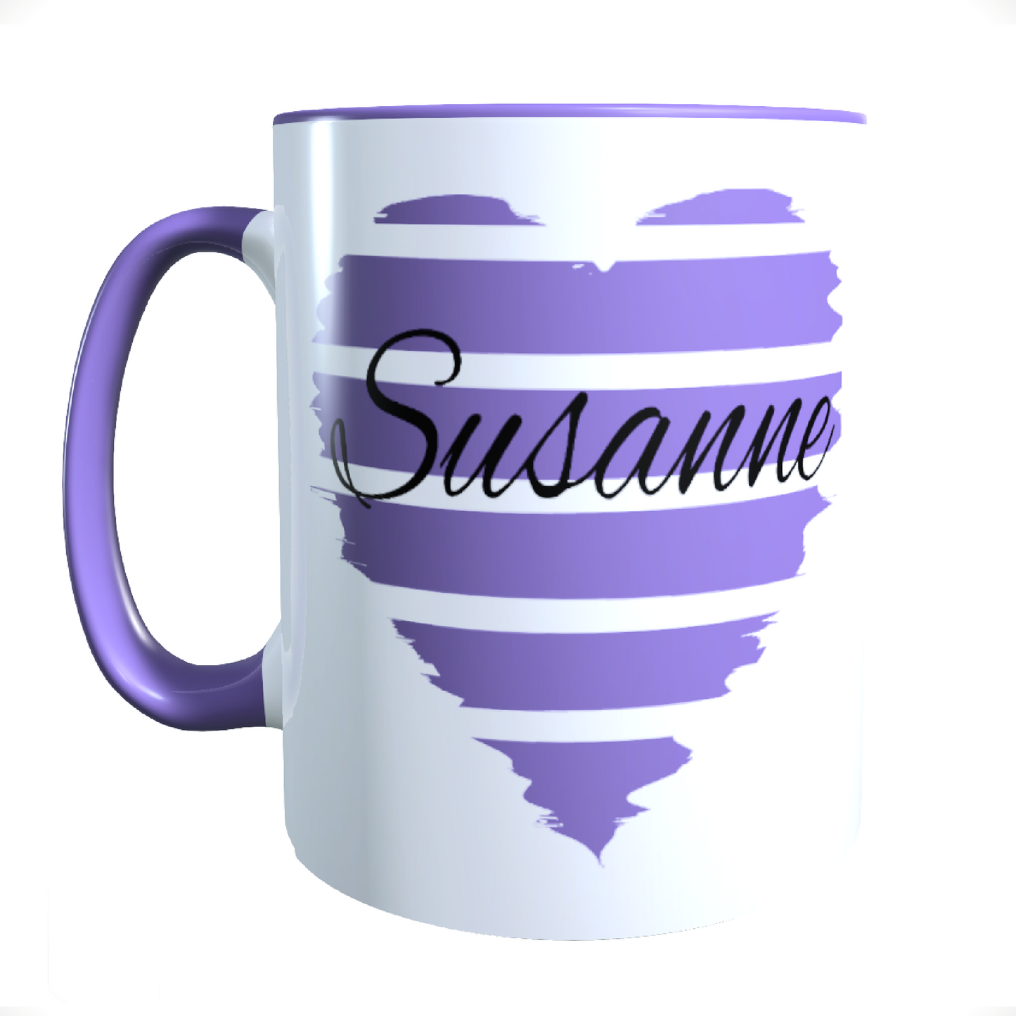 Personalisierte Tasse mit Namen Herz_0026T