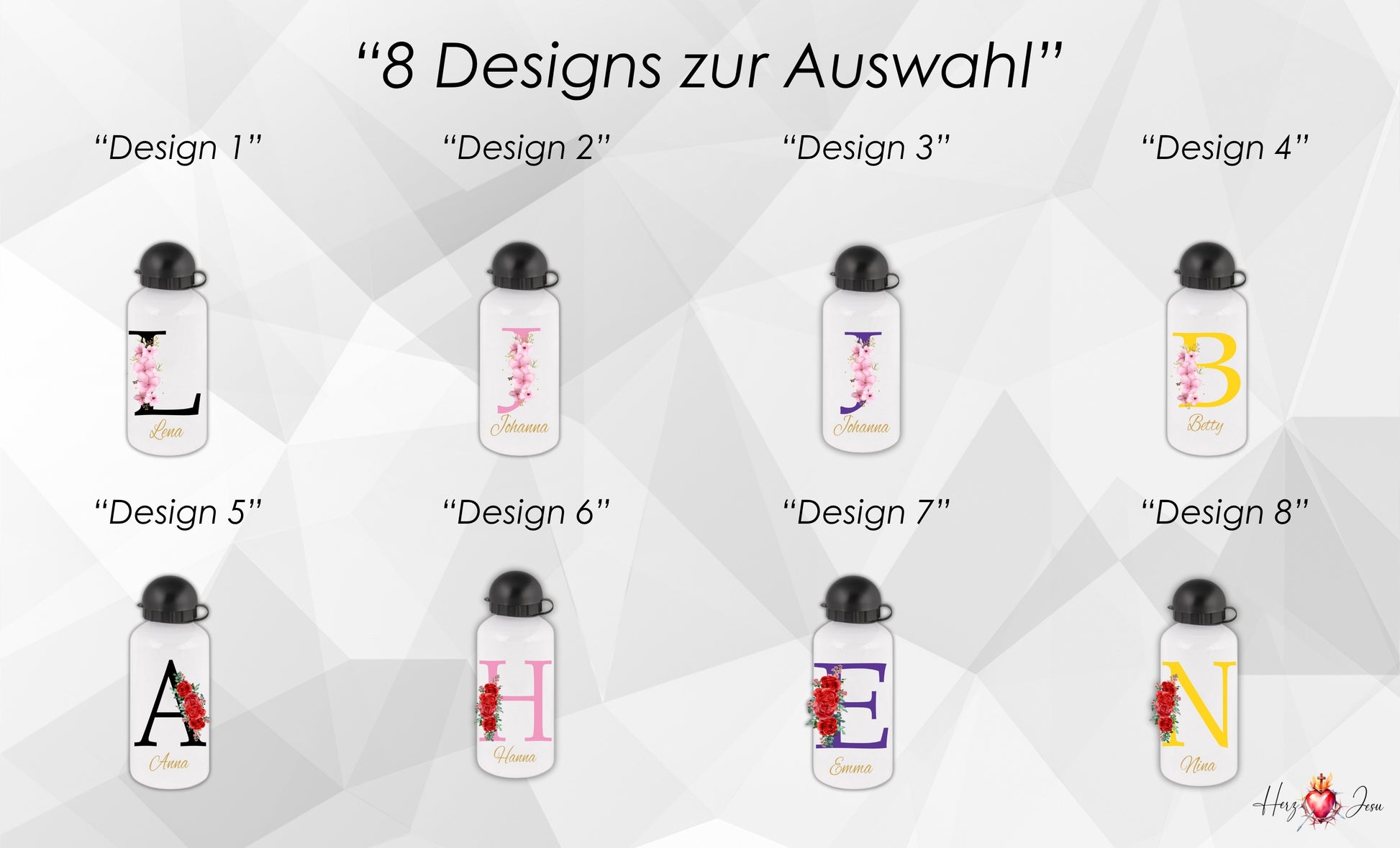 Wasserflasche personalisiert | Thermoflasche & Teebecher