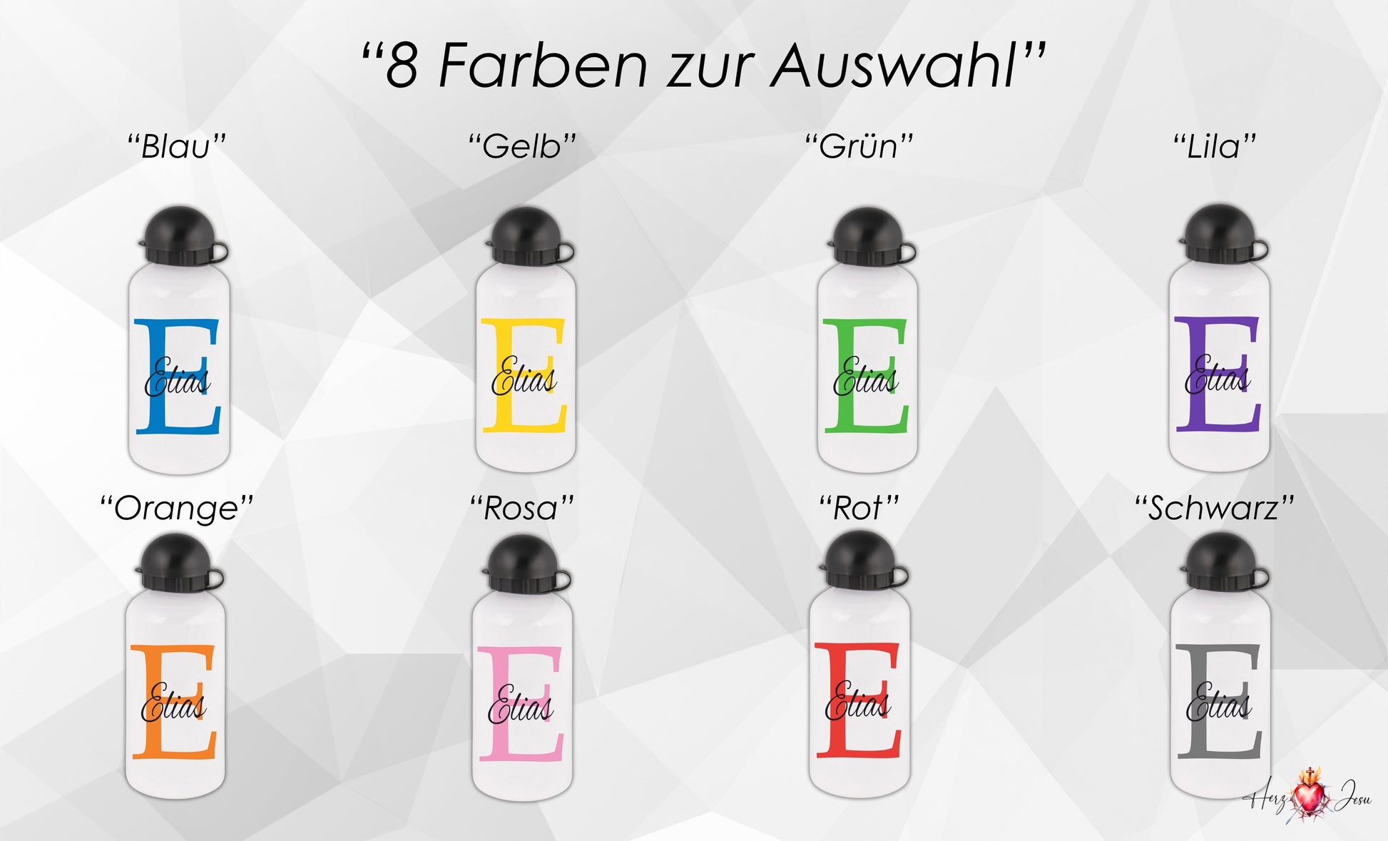 Personalisierte Trinkflasche & Thermobecher | Schule & Geschenk