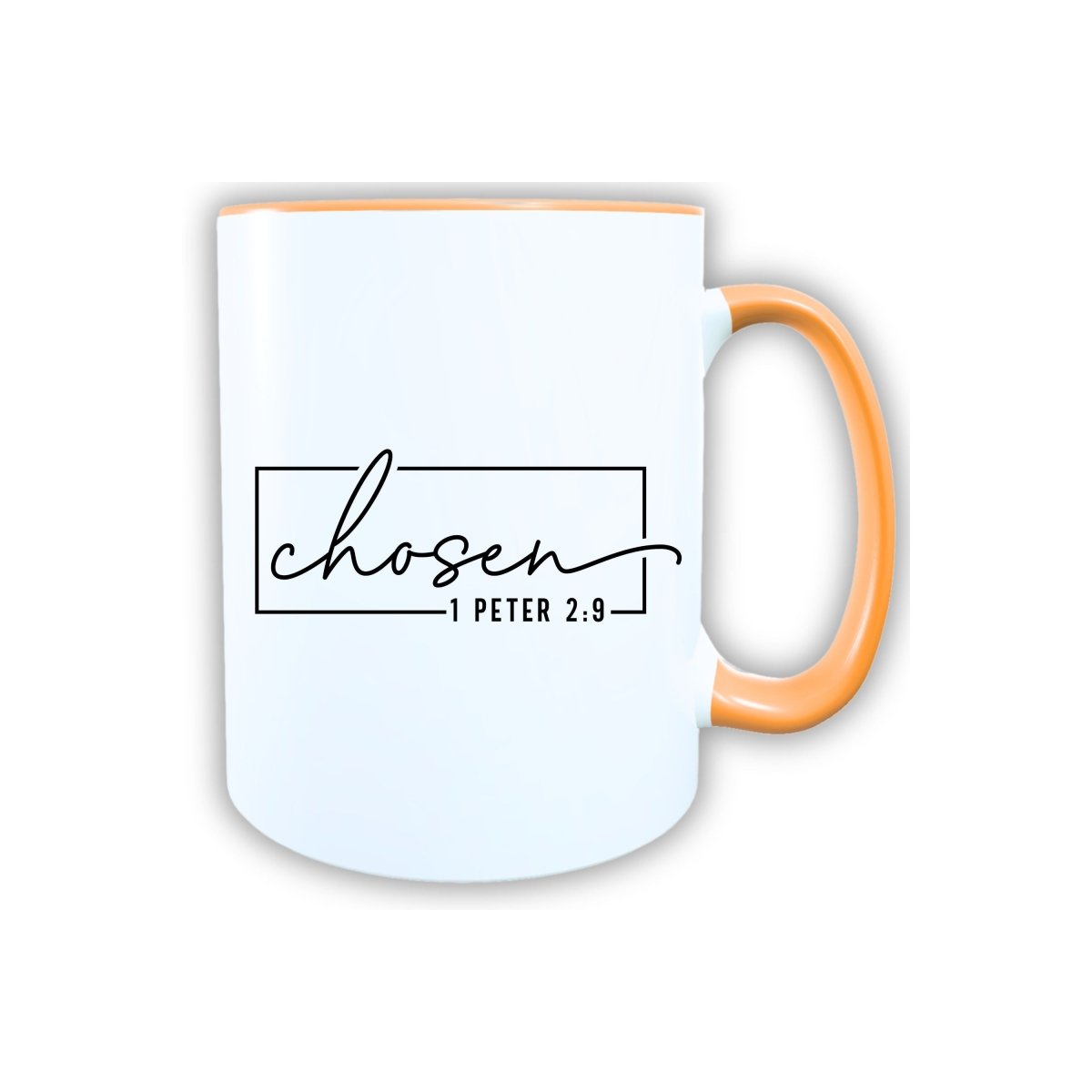 Keramik Tasse Jesus Chosen – Christliche Accessoires | Geschenkidee für Christen Kommunion_0005TG - Herz Jesu