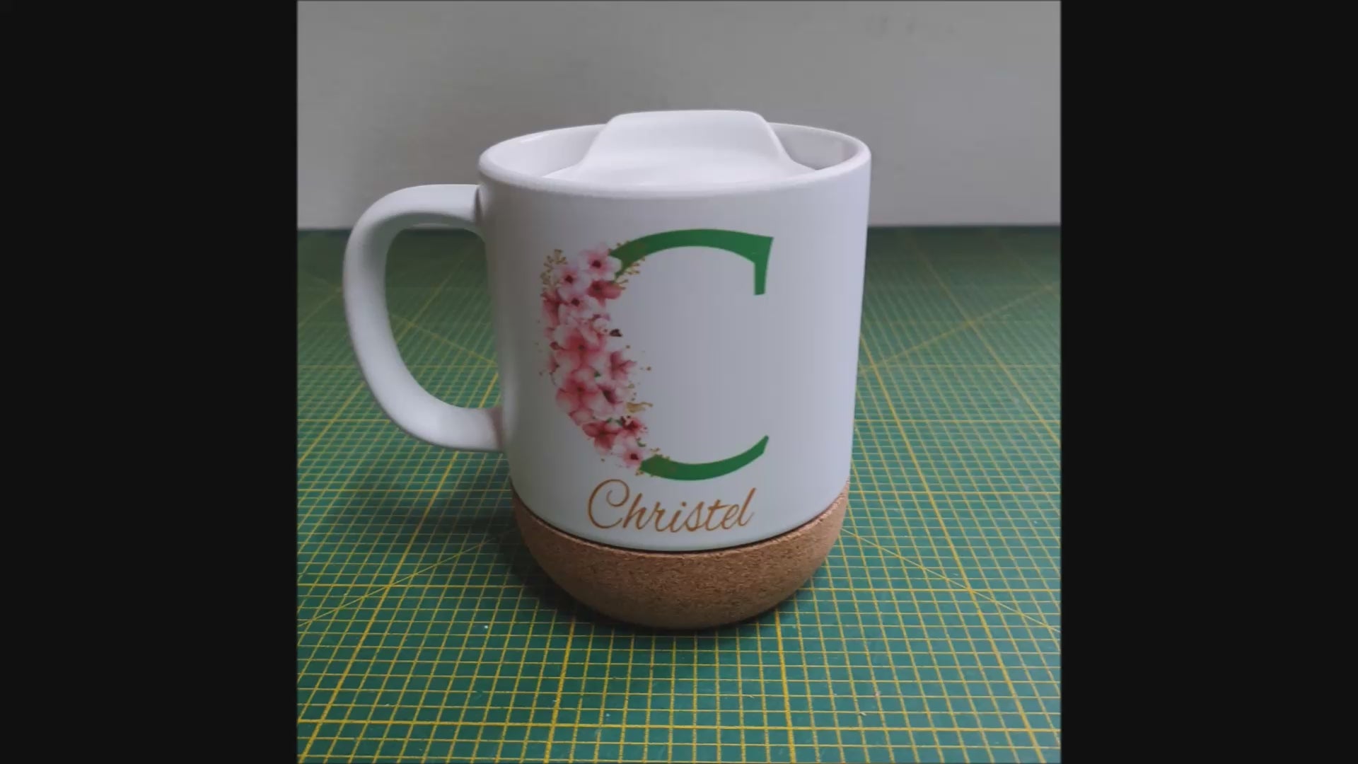 Personalisierte Keramik Tasse mit Namen | Individuelle Geschenkidee