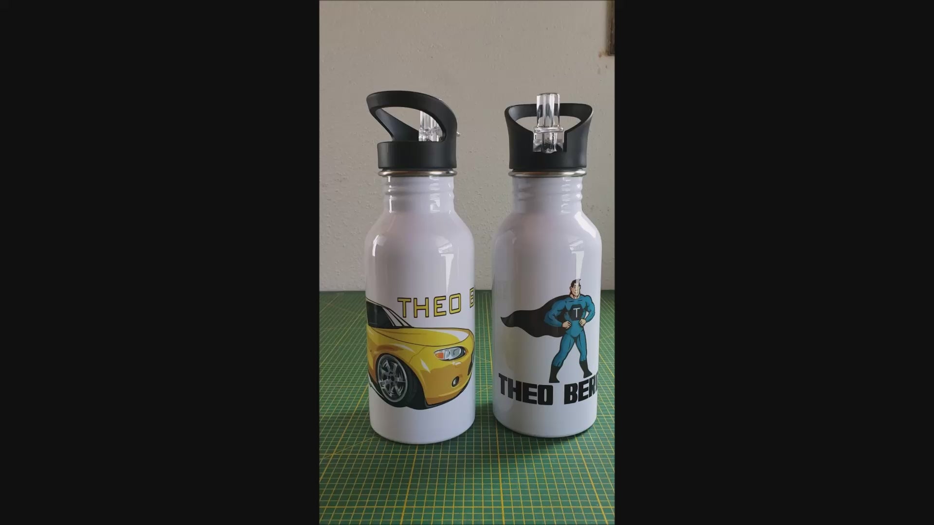 Trinkflasche mit Namen | Geschenkidee für jeden Anlass