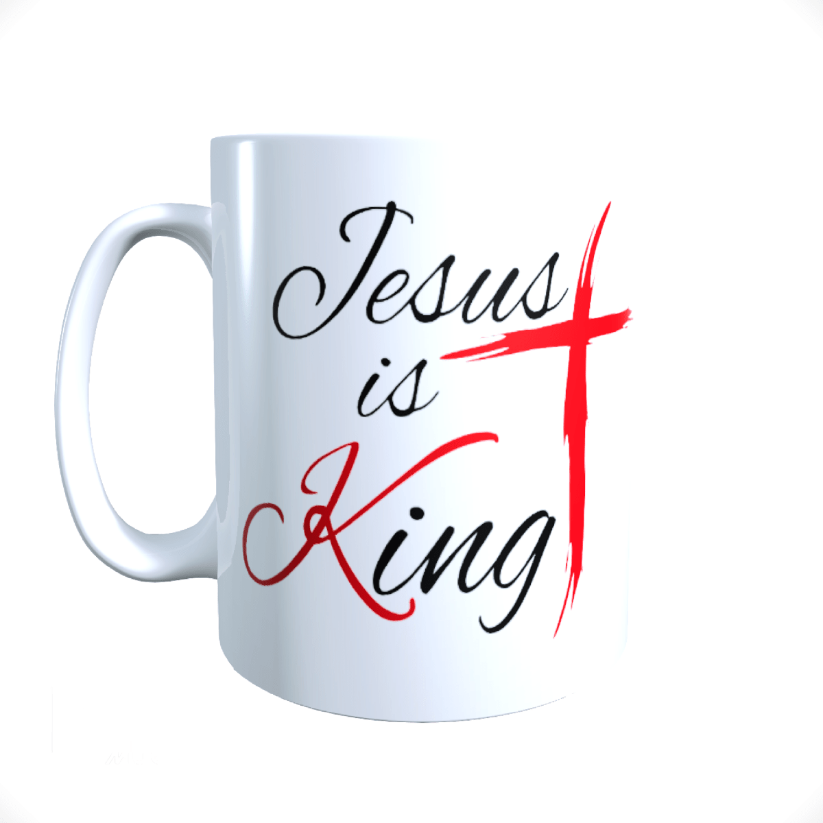 Tasse Jesus is King Gott Heiliger Geist Beten Pray bibel Pfingsten_0027T - Herz Jesu