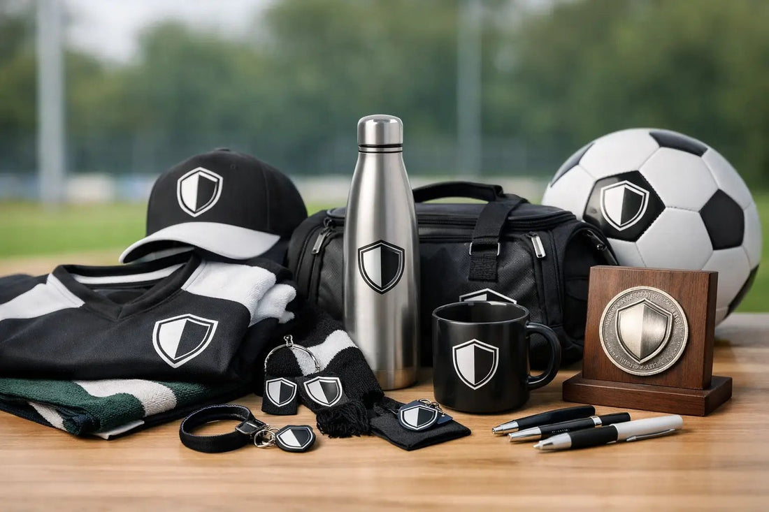 12 Beispiele Vereinsgeschenke mit Branding - Herz Jesu