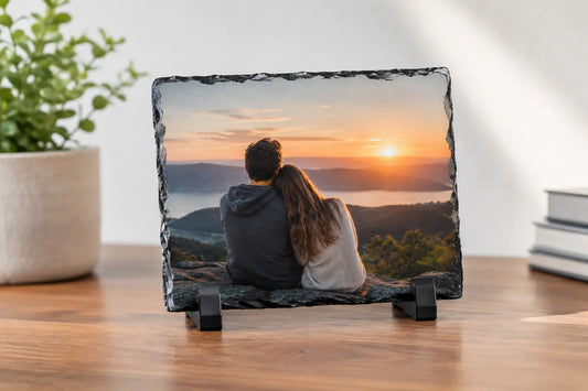 Foto auf Schiefer drucken für bleibende Momente