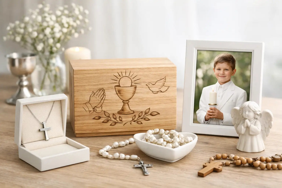 Kommunionsgeschenk mit Namen erstellen lassen
