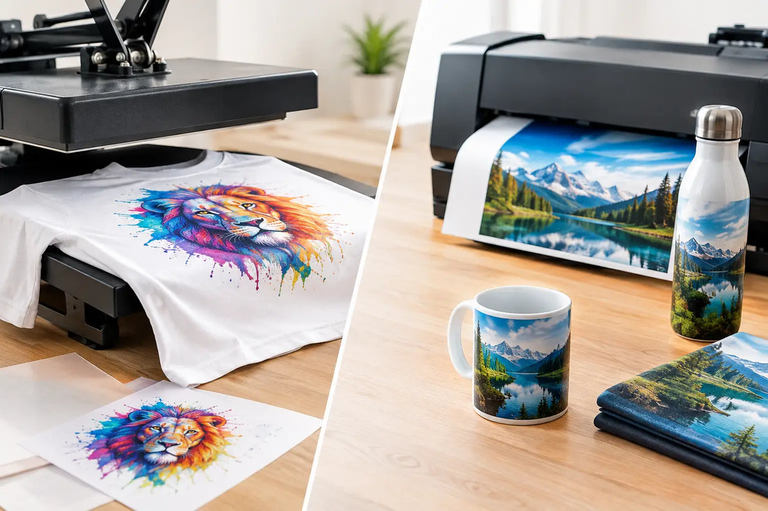 Sublimation oder Transferdruck - was passt besser?