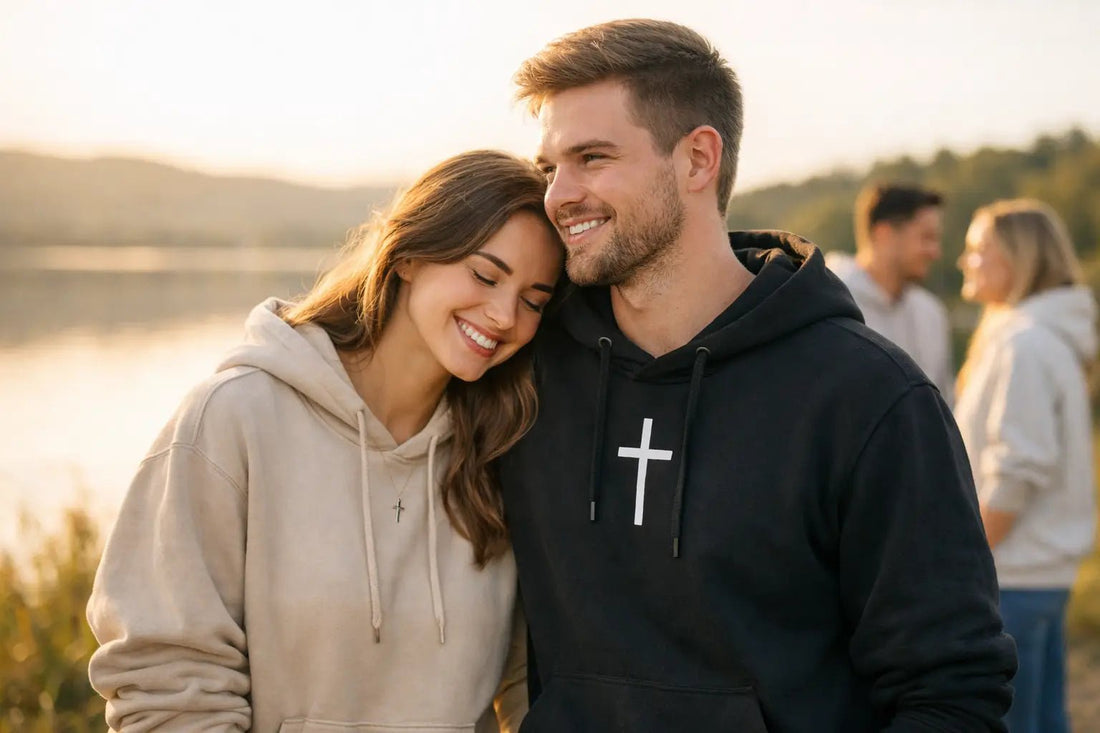 Erfahrungen mit christlichen Hoodies - Herz Jesu
