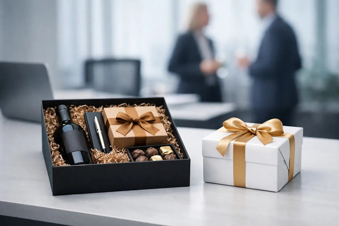 Geschenkbox oder Einzelgeschenk für Kunden? - Herz Jesu