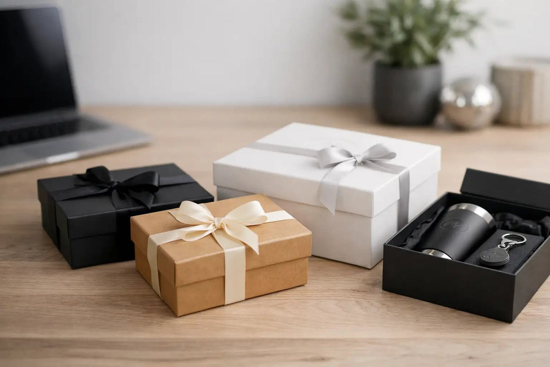 Guide für Logo Geschenkboxen im Überblick - Herz Jesu