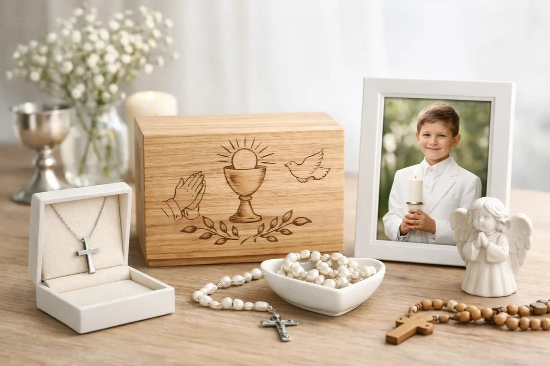 Kommunionsgeschenk mit Namen erstellen lassen - Herz Jesu