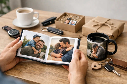 Persönliches Vatertagsgeschenk selber gestalten - Herz Jesu