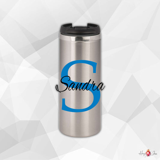 ☕ Edelstahl Thermobecher mit Wunschname – Individueller Kaffeebecher, ideal als Weihnachtsgeschenk & stilvolle Geschenkidee für jeden Anlass