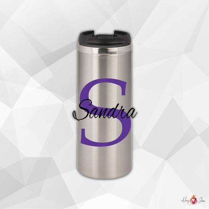 🎁 Personalisierter Thermobecher mit Namen – Praktischer Kaffeebecher & perfekte Geschenkidee als Weihnachtsgeschenk für Familie & Freunde_0002F