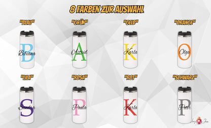 🎁 Personalisierter Thermobecher mit Namen – Praktischer Kaffeebecher & perfekte Geschenkidee als Weihnachtsgeschenk für Familie & Freunde_0002F