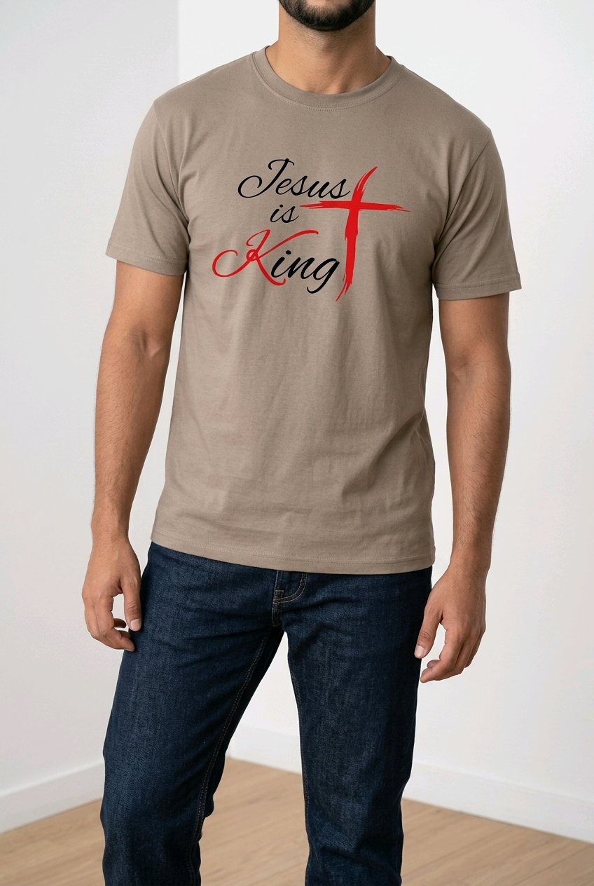 Unisex T-Shirt Jesus ist King Gott_0001A