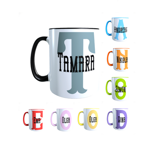 Personalisierte Keramik Tasse mit deinem Namen_0012T