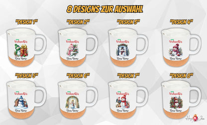 Personalisierte Keramik Tasse mit deinem Namen Weihnachtstasse_0099T