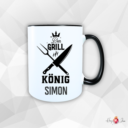 Tasse personalisiert | Keramik Tasse Camping Abenteuer
