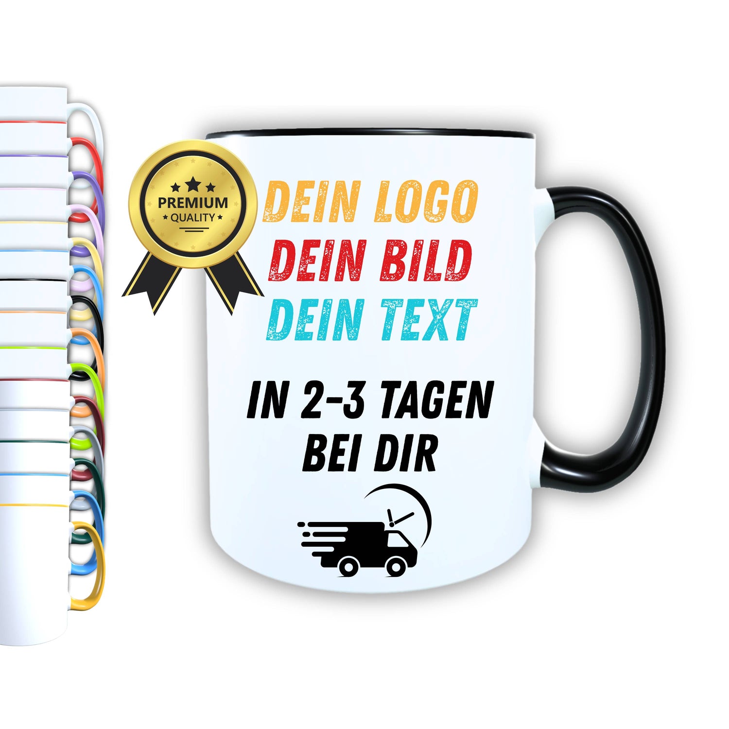 Werbeartikel, Werbetassen mit Logo