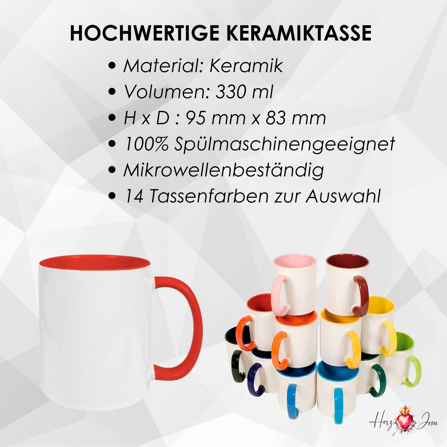 Personalisierte Keramik Tasse mit deinem Namen Baujahr_0021T