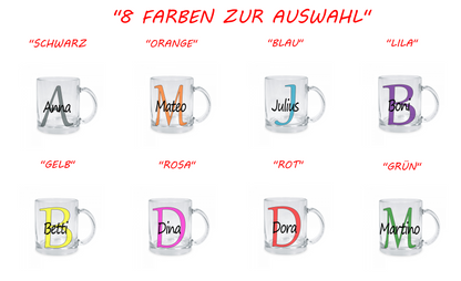 Personalisierte Glastasse mit deinem Namen_0002M