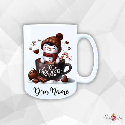 Personalisierte Keramik Weihnachtstasse mit deinem Namen_0066T