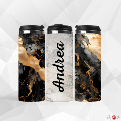 ☕💎 Edelstahl-Kaffeebecher mit Namensgravur – Praktisch, modern & persönlich. Ein besonderes 🎄 Geschenk für Weihnachten oder jeden anderen Anlass.